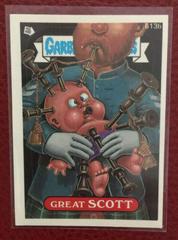 Great SCOTT [Die-Cut] #613b 1988 Garbage Pail Kids Prices