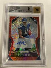 A.J. Brown [Red Shimmer] Football Cards 2019 Panini Prizm Prices