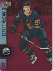 Connor McDavid Hockey Cards 2022 Upper Deck Tim Hortons Red Die Cuts Prices