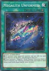 Megalith Unformed [1st Edition] YuGiOh Eternity Code Prices