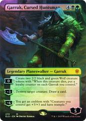 Garruk, Cursed Huntsman [Extended Art Foil] Magic Throne of Eldraine Prices