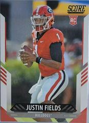 Justin Fields Football Cards 2021 Panini Score Prices