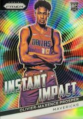 Olivier-Maxence Prosper [Silver] #6 Basketball Cards 2023 Panini Prizm Instant Impact Prices