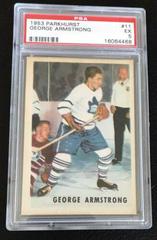 George Armstrong #11 Hockey Cards 1953 Parkhurst Prices
