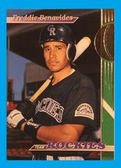 Freddie Benavides Baseball Cards 1993 Stadium Club Rockies Prices