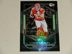 Travis Kelce [Electric Etch Green] #2 Football Cards 2019 Panini Obsidian Prices