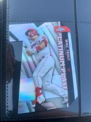 Mike trout Baseball Cards 2021 Topps Chrome Update Platinum Player Die Cuts Prices