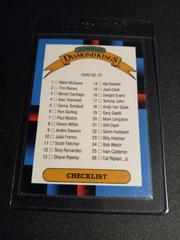 Checklist Baseball Cards 1987 Donruss Diamond Kings Prices