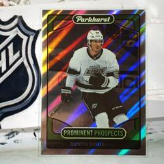 Quinton Byfield Hockey Cards 2021 Parkhurst Prominent Prospects Prices