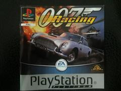 Front Manual | 007 Racing PAL Playstation