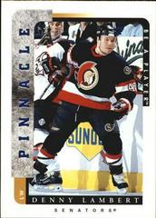Denny Lambert #68 Hockey Cards 1996 Pinnacle Be a Player Prices