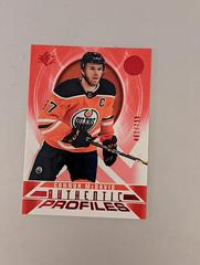 Connor McDavid [Red] Hockey Cards 2020 SP Authentic Profiles Prices