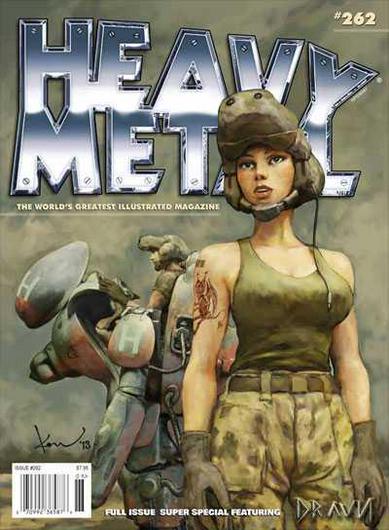 Heavy Metal #262 (2013) Cover Art