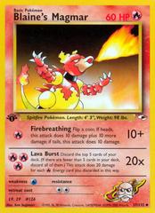 Blaine's Magmar [1st Edition] Pokemon Gym Heroes Prices