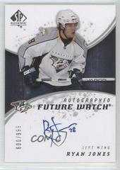 Ryan Jones [Autograph] Hockey Cards 2008 SP Authentic Prices