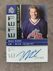 Rick Nash [Autograph] Hockey Cards 2002 SP Authentic Prices