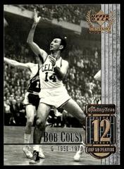 Bob Cousy #12 Basketball Cards 1998 Upper Deck Century Legends Prices