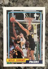 Detlef Schrempf #64 Basketball Cards 1992 Topps Prices