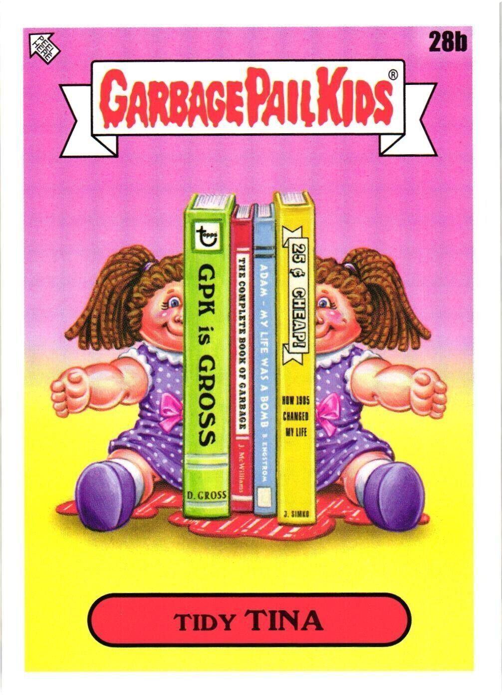 Tidy Tina #28b Garbage Pail Kids Book Worms