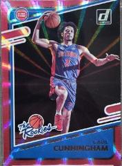 Cade Cunningham [Holo Pink Laser] #1 Basketball Cards 2021 Panini Donruss The Rookies Prices