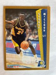 George McCloud #350 Basketball Cards 1992 Fleer Prices