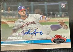 Josh Jung #DVA-JJ Baseball Cards 2023 Stadium Club 1991 Design Variation Autographs Prices