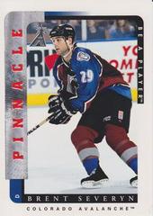 Brent Severyn #185 Hockey Cards 1996 Pinnacle Be a Player Prices