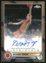 Gradey Dick [Orange Basketball] Basketball Cards 2022 Topps Chrome McDonald's All-American Prices