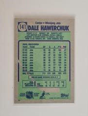 Backside | Dale Hawerchuk Hockey Cards 1990 Topps