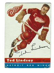Ted Lindsay #51 Hockey Cards 1954 Topps Prices