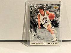 John Stockton Basketball Cards 1992 Upper Deck Team MVP's Prices
