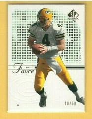 Brett Favre [Gold] #24 Football Cards 2002 SP Authentic Prices