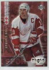Steve Yzerman [Double] #30 Hockey Cards 1998 Upper Deck Black Diamond Prices