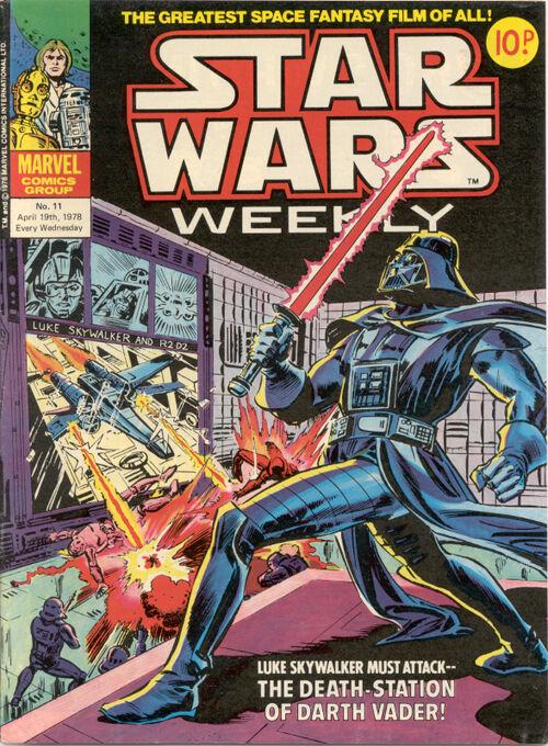 Star Wars Weekly #11 (1978) Comic Books Star Wars Weekly