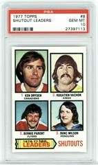 Shutout Leaders #8 Hockey Cards 1977 Topps Prices