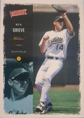 Ben Grive #30 Baseball Cards 2000 Upper Deck Victory Prices