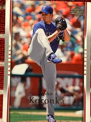 John Koronka Baseball Cards 2007 Upper Deck Prices