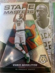 Khris Middleton Basketball Cards 2021 Panini Mosaic Stare Masters Prices