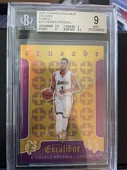 D'Angelo Russell [Red] #29 Basketball Cards 2015 Panini Excalibur Crusade Prices