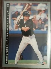Chris Cron #581 Baseball Cards 1993 Fleer Prices