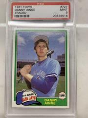 Danny Ainge #727 Baseball Cards 1981 Topps Traded Prices