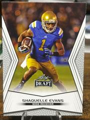 Shaquelle Evans #76 Football Cards 2014 Leaf Draft Prices