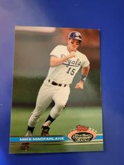Mike MacFarlane #15 Baseball Cards 1991 Stadium Club Prices