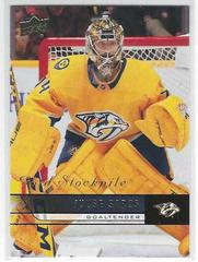 Juuse Saros [Gold] Hockey Cards 2021 Upper Deck 2006-07 Retro Prices