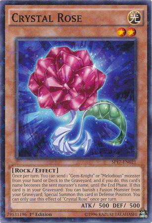 Crystal Rose [Starfoil Rare] SP17-EN021 YuGiOh Star Pack Battle Royal