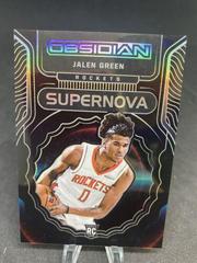 Jalen Green Basketball Cards 2021 Panini Obsidian Supernova Prices