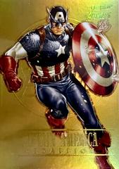 Captain America [Gold] #M-6 Marvel 2022 Ultra Avengers Medallion Prices