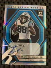 Terrace Marshall Jr. [Autograph] Football Cards 2021 Panini Donruss Optic Elite Series Rookies Prices