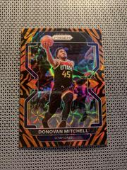 Donovan Mitchell [Tiger Stripe Choice Prizm] Basketball Cards 2021 Panini Prizm Prices