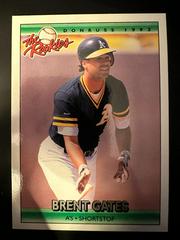 Brent Gates #42 Baseball Cards 1992 Panini Donruss Rookies Prices